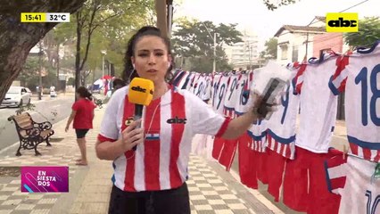 Video: vendedores en la zona del Defensores del Chaco dan sus pronósticos sobre el encuentro