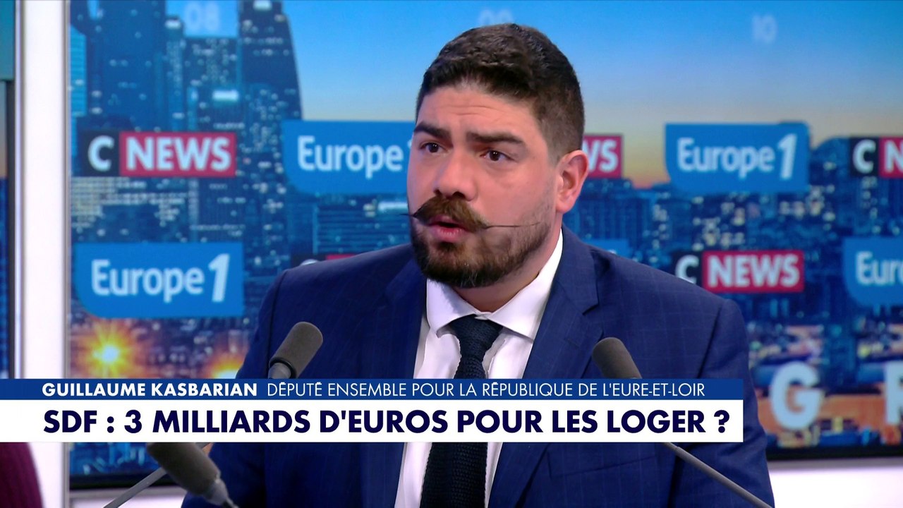 Guillaume Kasbarian : «On ne peut pas demander aux contribuables de payer des hôtels à des migrants»