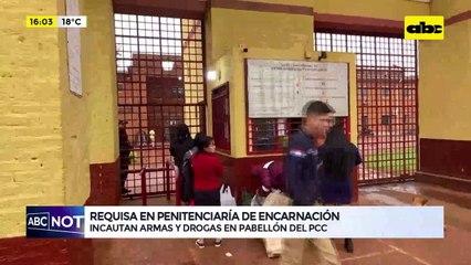 Requisa en cárcel de Itapúa: incautan armas y drogas en pabellón del PCC