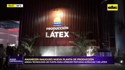 Amanecer celebra sus 87 años inaugurando una nueva planta industrial