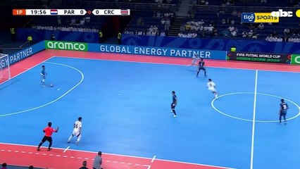 Los goles de la victoria de Paraguay sobre Costa Rica en el debut