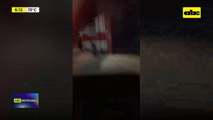 Video: Gresca entre hinchas de Luqueño acabo con 29 detenidos