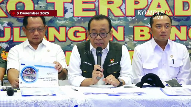 Pemerintah Telusuri Pihak Lakukan Pelanggaran soal Kayu Gelondongan Terseret Arus Banjir Sumatera