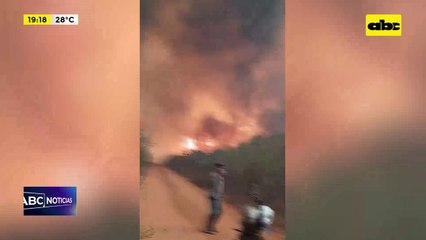 Video: infierno rojo en reserva natural Chovoreca ya destruyó más de 70.000 hectáreas