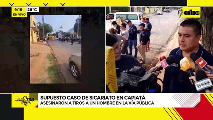 Sicariato en Capiatá sería un ajuste de cuentas: ¿quién era el asesinado?