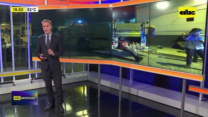 Video: incendio del frigorífico Concepción de Asunción fue controlado