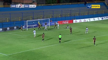 El gol del triunfo de Sportivo Ameliano que también festejó Olimpia