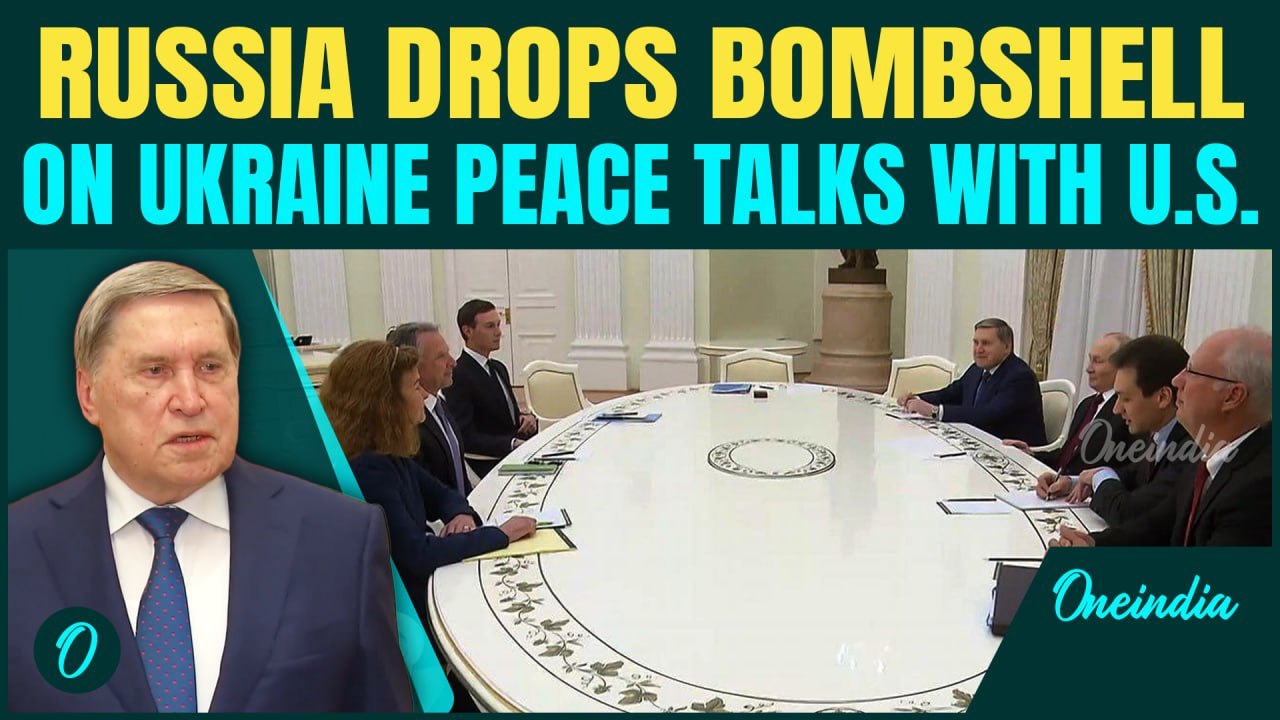 FULL VIDEO: Putin’s Aide Reveals SHOCKING Details of Meet with U.S Envoys over Trump's Ukraine Deal