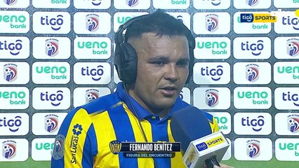 Fernando Benítez y el empate de Sportivo Luqueño