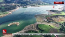 Çanakkale barajlarında son yağışlarla sevindiren su artışı
