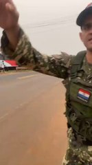 Incidentes entre miembros de la Armada Paraguaya y un trabajador de la prensa