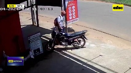 Video: Roban motocicleta en menos de cinco minutos