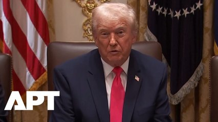 Trump Claims Victory on Taxes: ‘Largest Cut Ever Signed’ as Cabinet Meets | APT