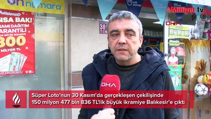 Süper Loto’da büyük ikramiye sahibini buldu! İlçe gizemli zenginin peşinde: Biz de merak içindeyiz