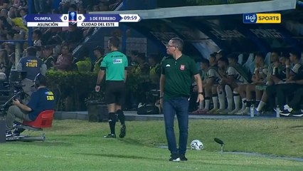 Los goles de la victoria 2-0 de Olimpia sobre 3 de Febrero en la Copa Paraguay 2024