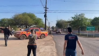 Bomberos voluntarios llegaron a Filadelfia, Chaco