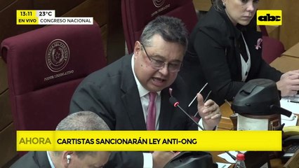 Ley anti-ONG: cartismo insiste en que se busca “transparencia”