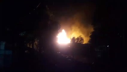 Explosiones De Garrafas En Depósito De Caacupe Producen Un Incendio