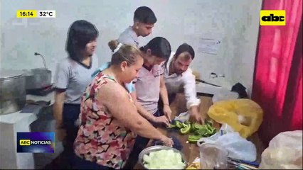 Alumnos hacen ollas populares ante falta de almuerzo escolar en colegio de Itá