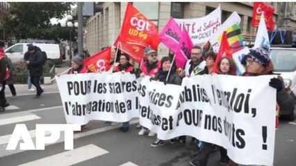 France Budget Strike: Thousands Protest Public Spending Cuts in Lyon | APT