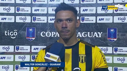 Walter González analizó la victoria y clasificación de Guaraní a las semifinales de la Copa Paraguay