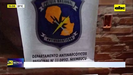 Detención y allanamientos en Pilar: incautan drogas, dinero y aparatos electrónicos