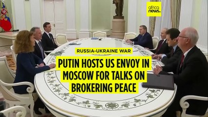 Putin hosts 'constructive' talks with US envoys as Trump makes new push for Ukraine peace deal