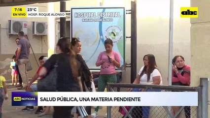 Video: Precarias condiciones en el Hospital Distrital de Mariano Roque Alonso