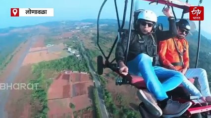 जागतिक दिव्यांग दिनानिमित्त शिवशाहीर डॉ. विजय तनपुरे यांची 3000 फूट उंच भरारी