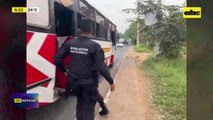 Video: Ocho capturados durante control preventivo