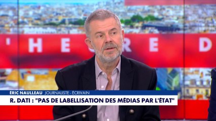 Eric Naulleau : «Toute cette machine est construite contre un groupe médiatique en particulier»