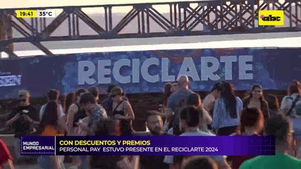 Personal Pay estuvo presente en el ReciclArte 2024 con premios y descuentos