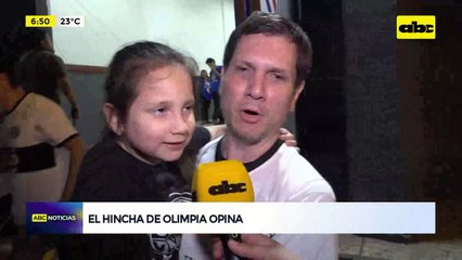El hincha de Olimpia opina tras la derrota