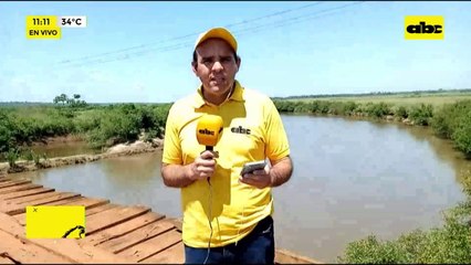 Camionero muere tras colapso de precario puente de madera en Caaguazú