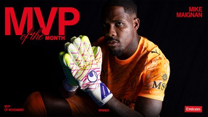 L'Emirates MVP di novembre