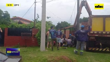 Capiatá: un hombre murió electrocutado tras realizar mantenimiento para la ANDE