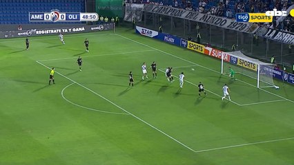 El gol de la victoria 1-0 de Sportivo Ameliano sobre Olimpia