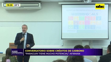 Conversatorio sobre créditos del carbono: destacan el potencial de Paraguay