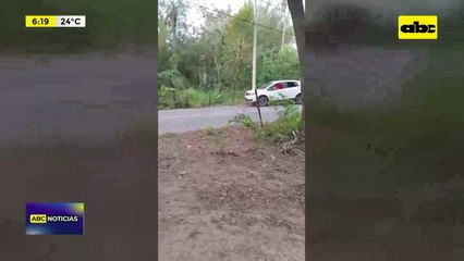 Villeta: denuncian a un hombre armado con aire comprimido que amenaza a vecinos