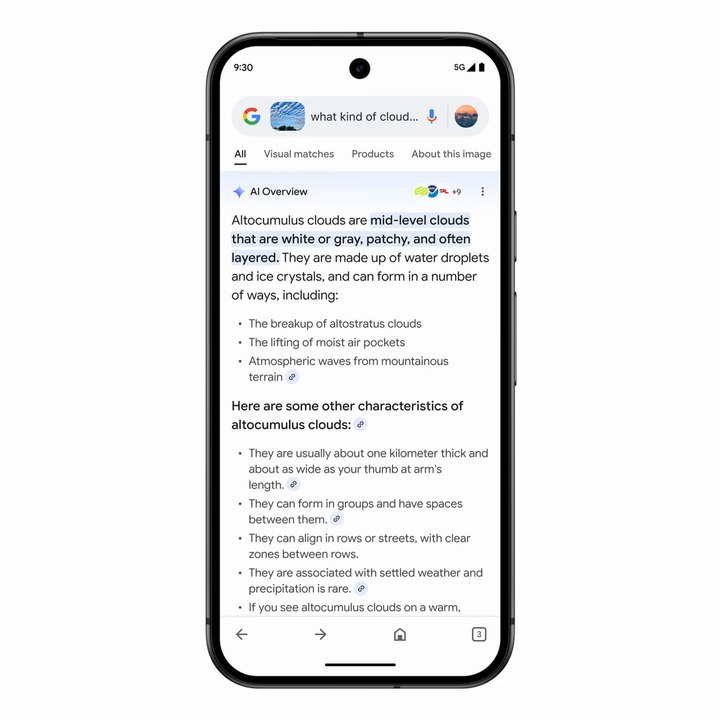 Google incorporó inteligencia artificial a su buscador "Lens" 2