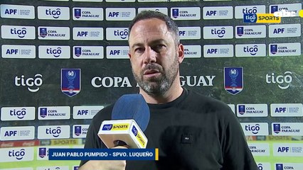 Juan Pablo Pumpido analizó la clasificación de Sportivo Luqueño a las semifinales de la Copa Paraguay