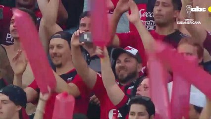 El show previo de Los Palmeras en la final de la Copa Sudamericana 2019