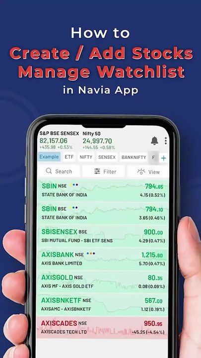 Navia App Watchlist Tutorial: Add, Track, and Manage Stocks Easily