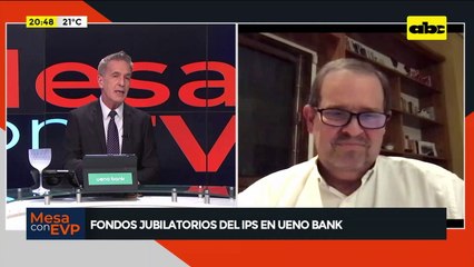 Fondos jubilatorios del IPS en Ueno Bank: “hoy hay mucha más transparencia”, según exministro