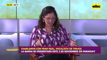 Travis llega a Paraguay: “no podemos esperar para subir al escenario”, dijo el vocalista Fran Healy