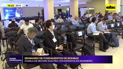 Seminario de Fundamentos de Bombas: charla de Record Electric con expertos de ingeniería