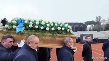 Al Foro Italico camera ardente di Pietrangeli, il feretro sul campo
