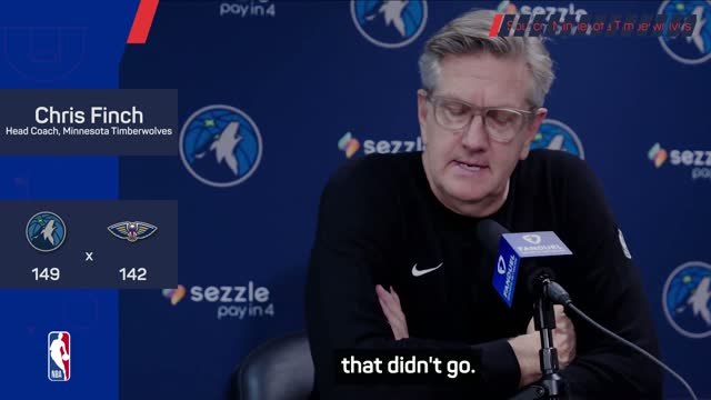 Edwards carried Timberwolves' offense in OT win - Finch