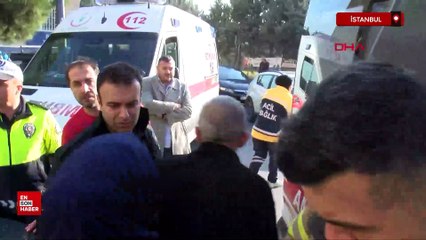 İETT otobüsü börekçiye girdi