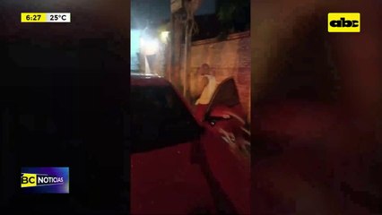 Video: Militar ebrio fue detenido tras provocar un accidente